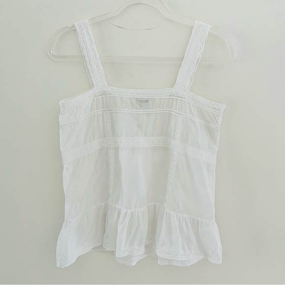 Zadig & Voltaire white cotton voile Teacup lace size Small - Picture 7 of 12